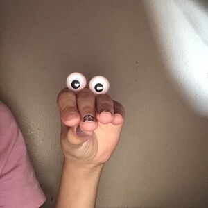 Pink puppet